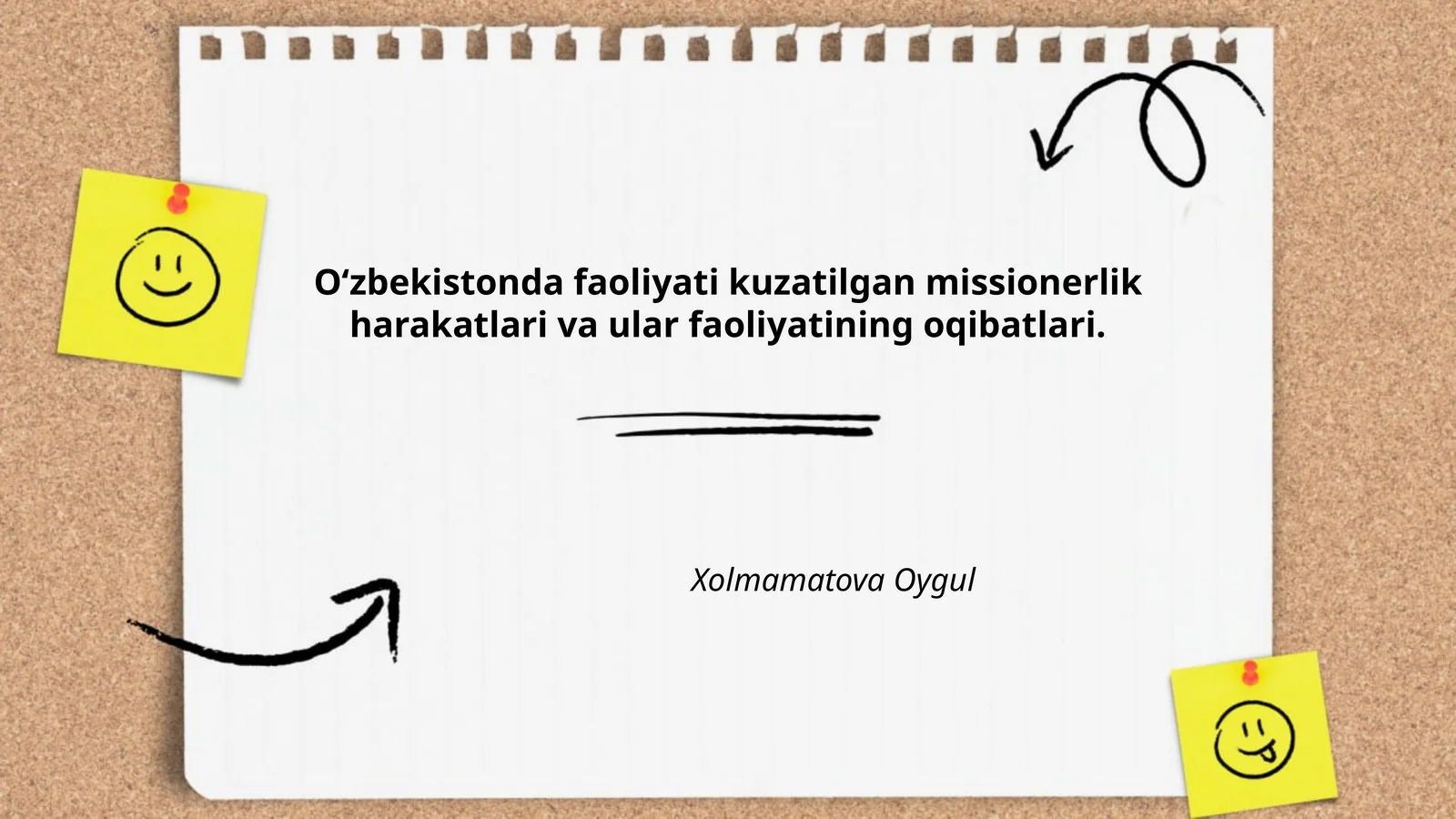 O‘zbekistonda faoliyati kuzatilgan missionerlik harakatlari va ular faoliyatining oqibatlari