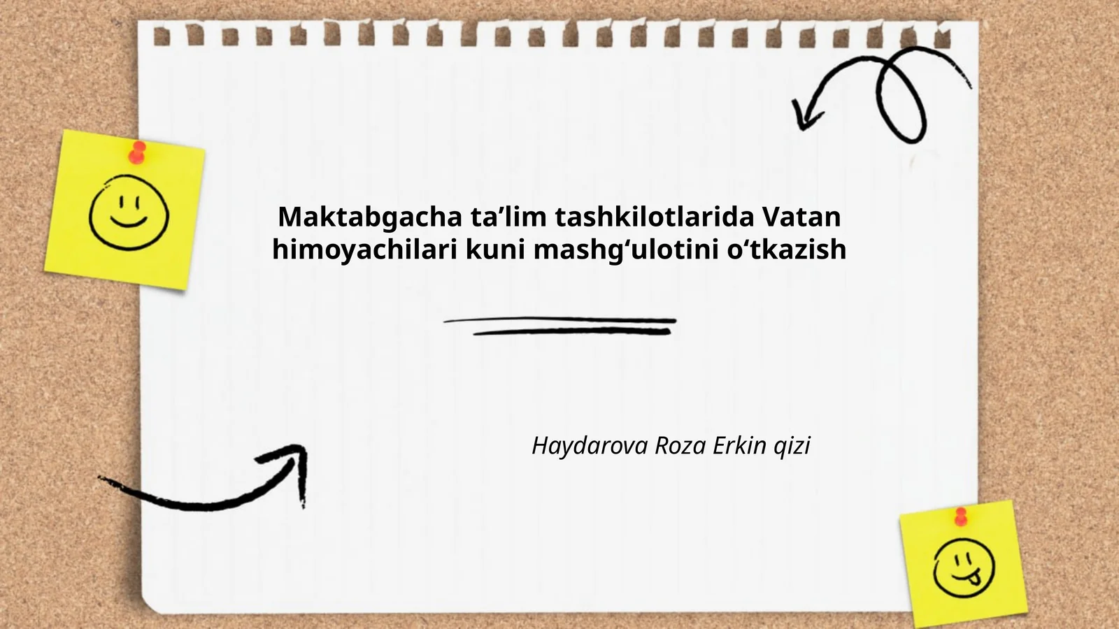 Vatan himoyachilari kuni mashgʻuloti