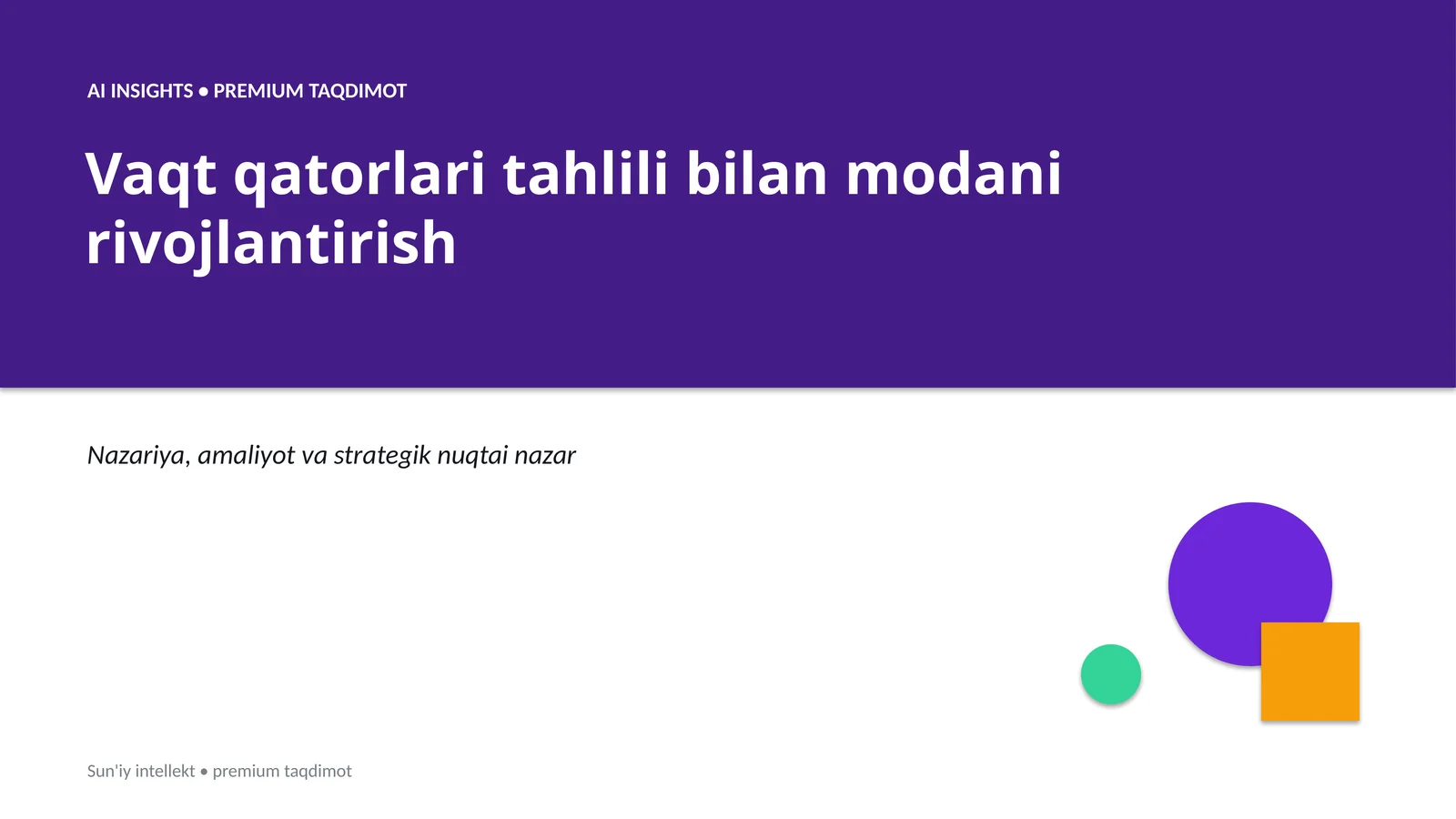 PREMIUM TAQDIMOT