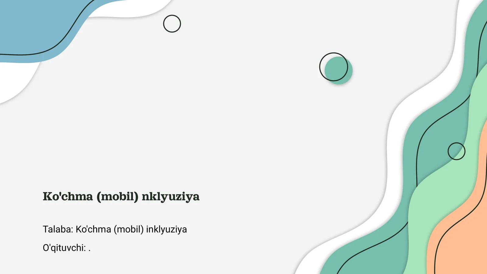 Ko'chma (mobil) inklyuziya