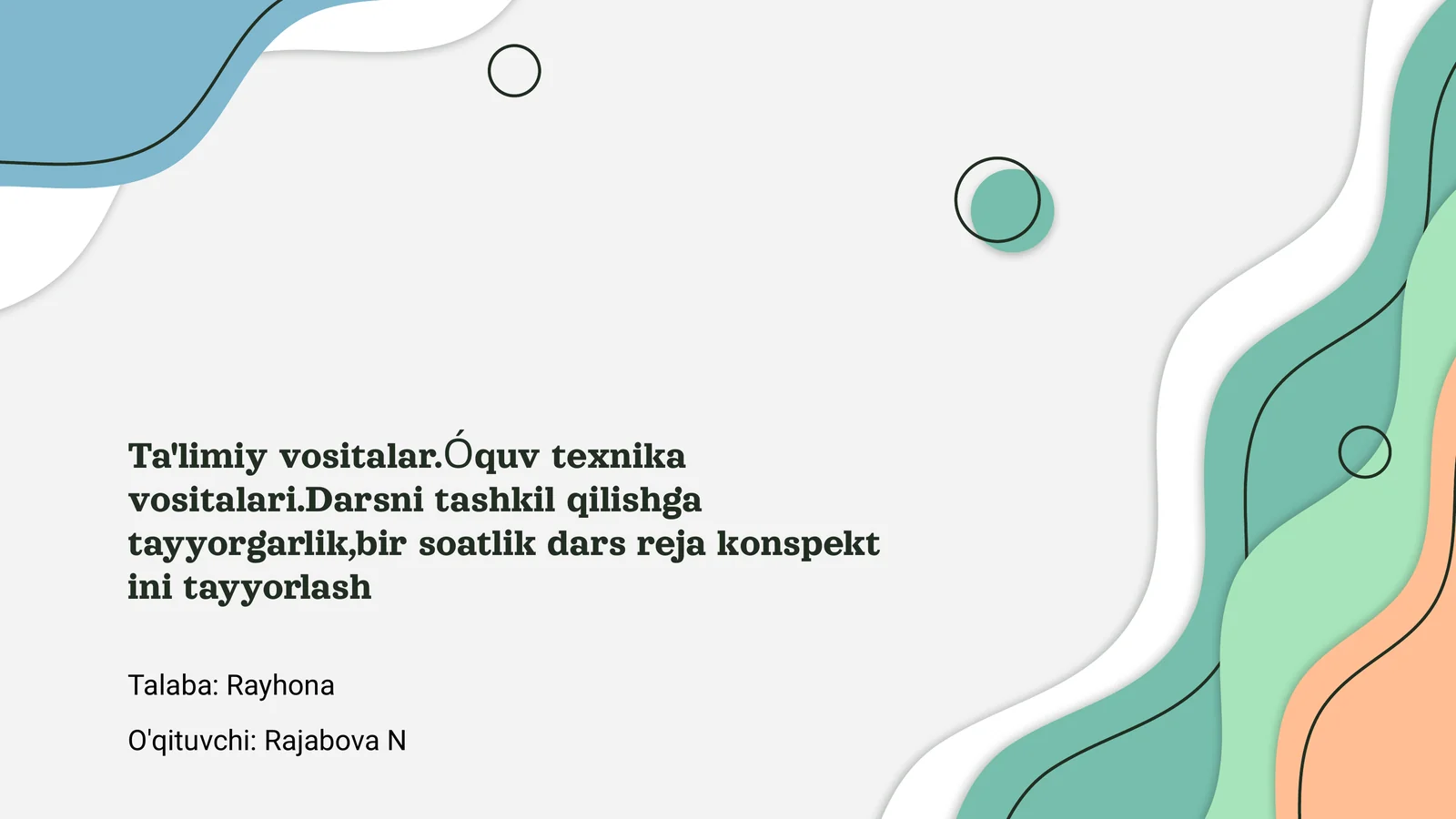 Ta'limiy vositalar