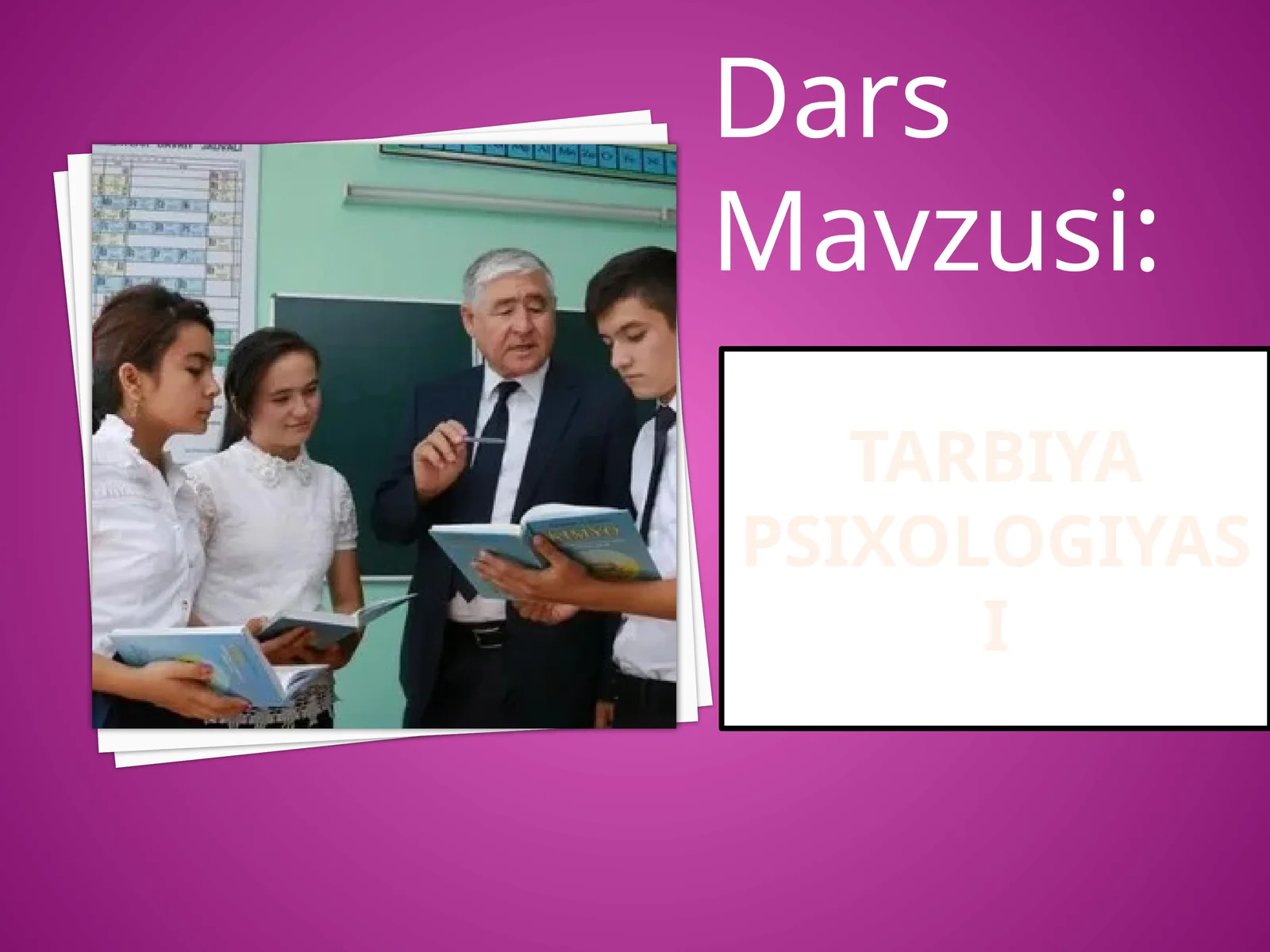 Tarbiya psixologiyasi