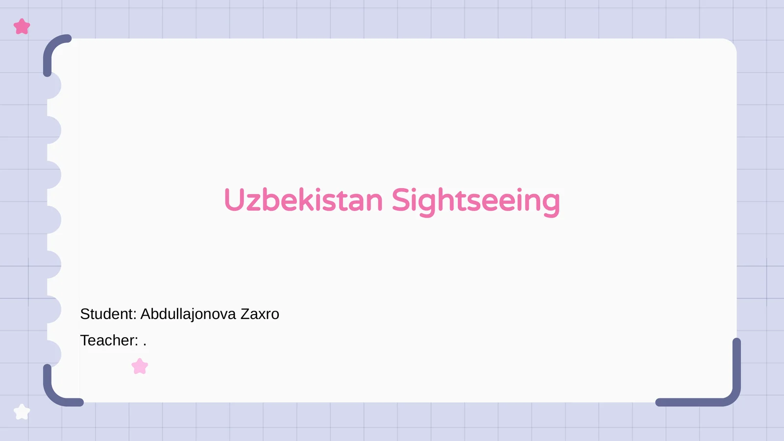 Uzbekistan Sightseeing