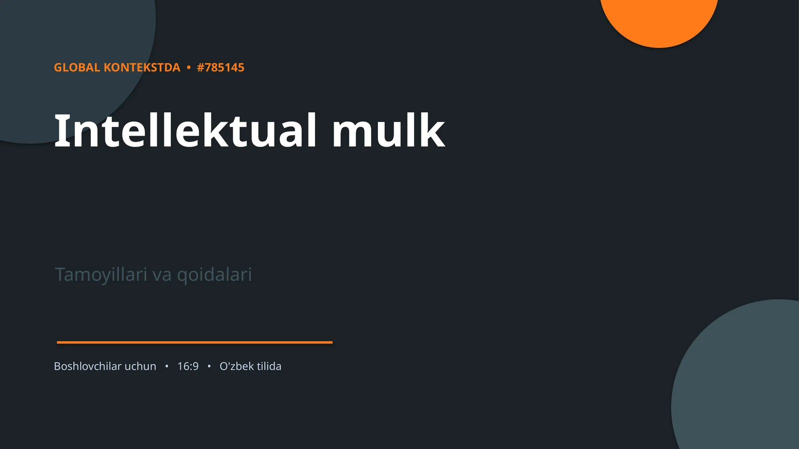 Intellektual mulk