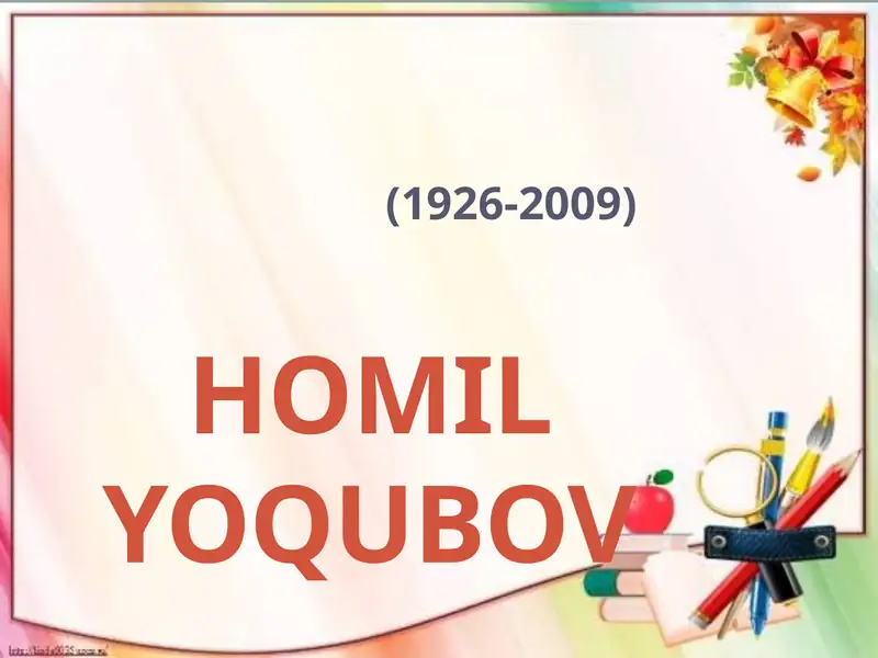 Homil Yoqubov