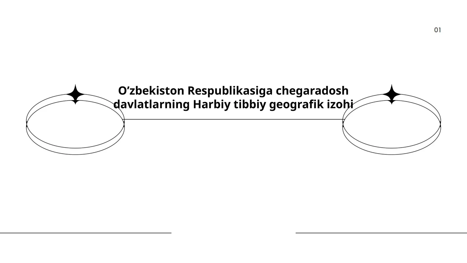 O’zbekiston Respublikasiga chegaradosh davlatlarning Harbiy tibbiy geografik izohi