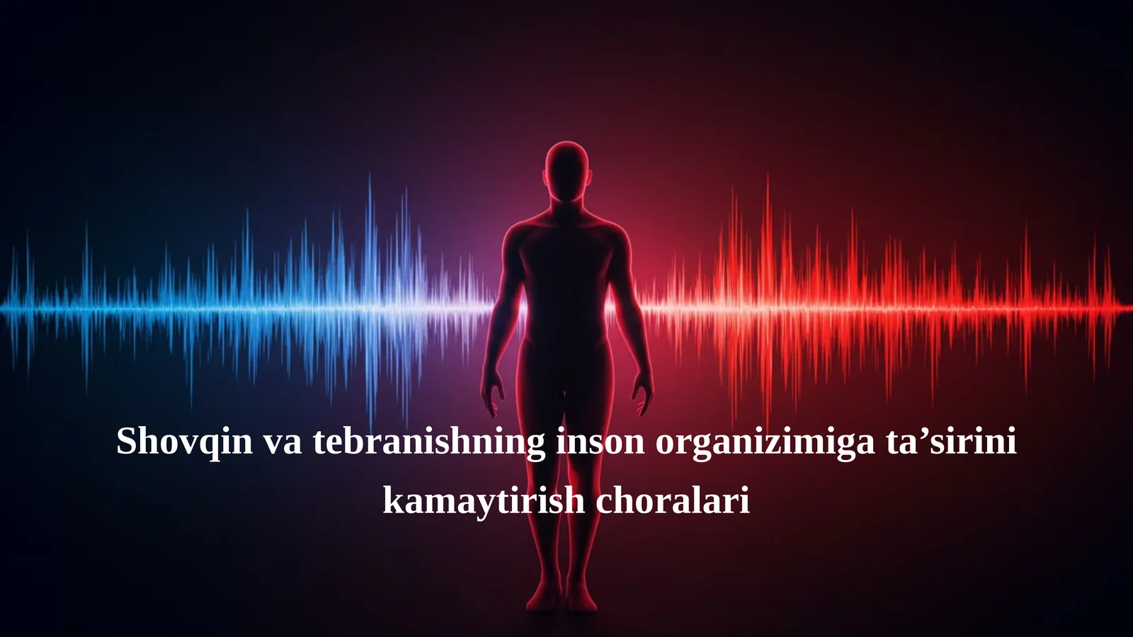 Shovqin va tebranishning inson organizimiga ta’sirini kamaytirish choralari