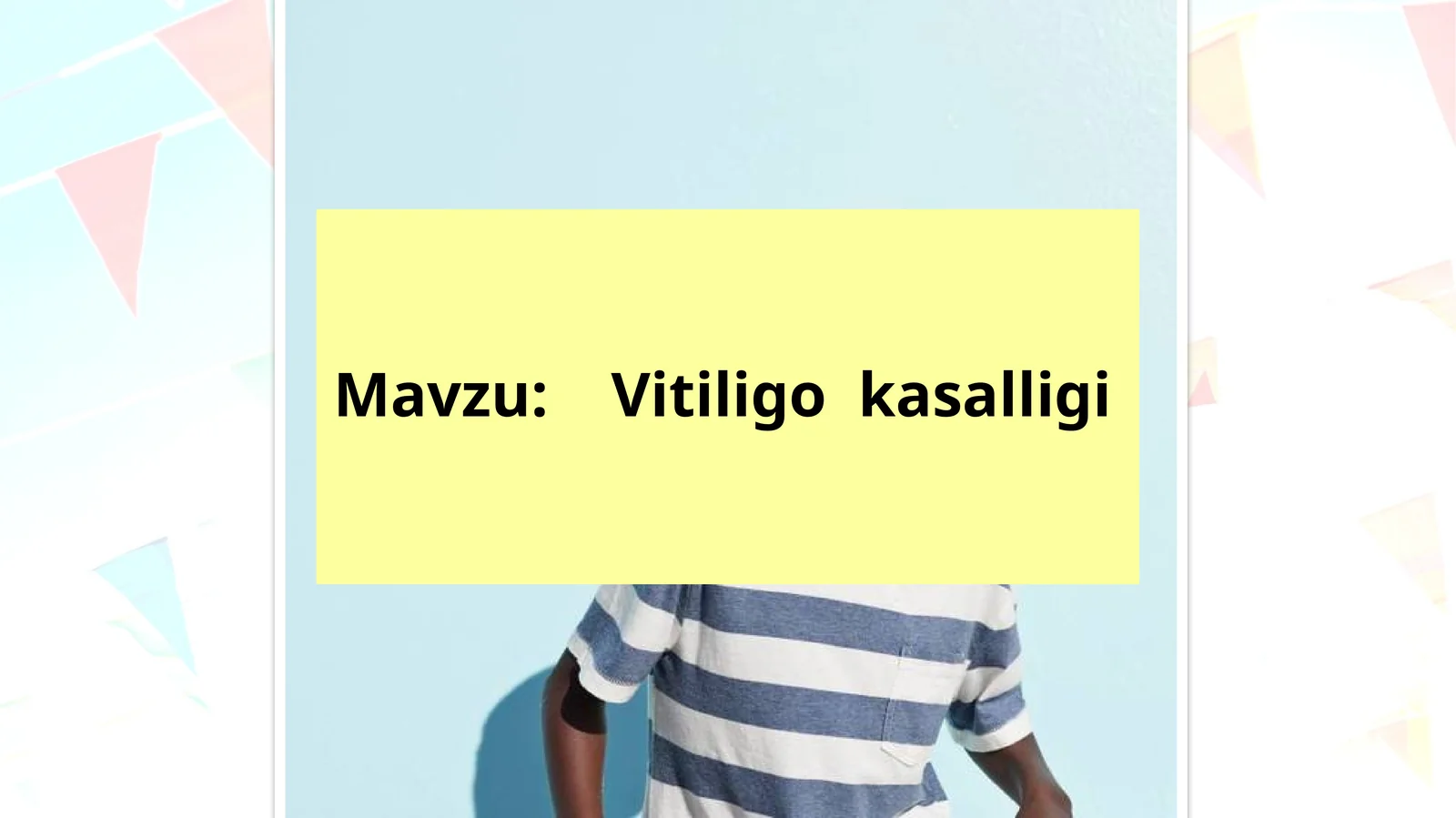 Vitiligo kasalligi