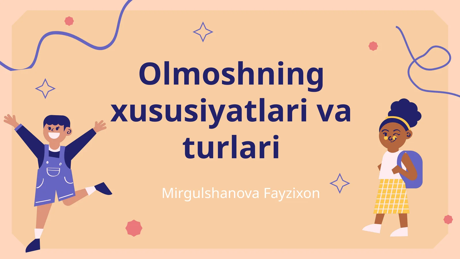 Olmoshning xususiyatlari va turlari