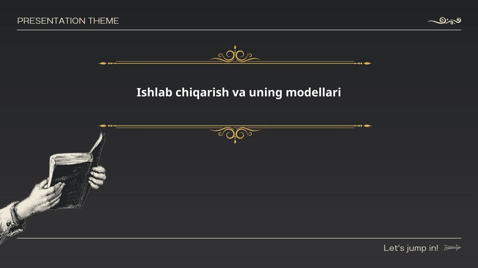 Ishlab chiqarish va uning modellari