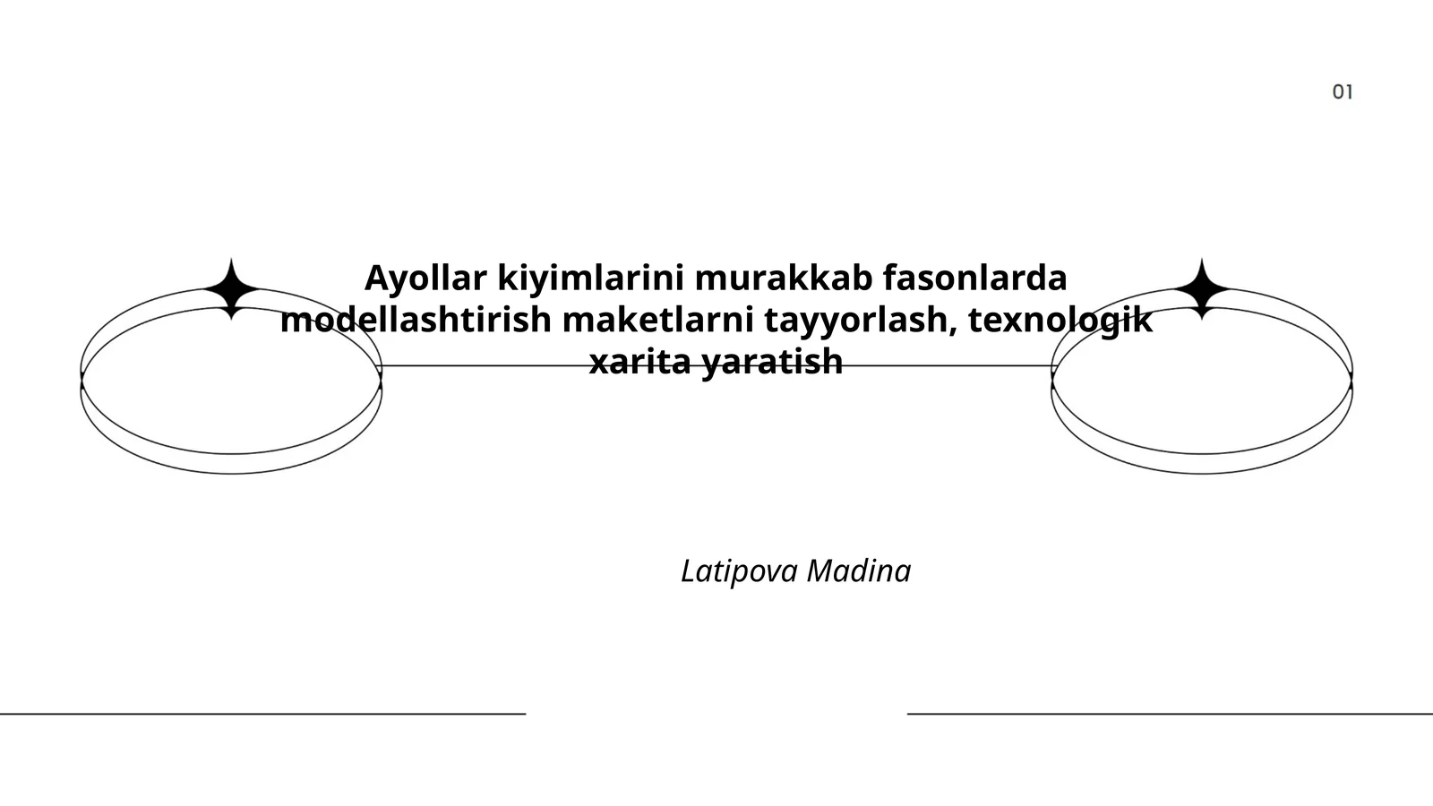 Ayollar kiyimlarini murakkab fasonlarda modellashtirish maketlarni tayyorlash, texnologik xarita yaratish