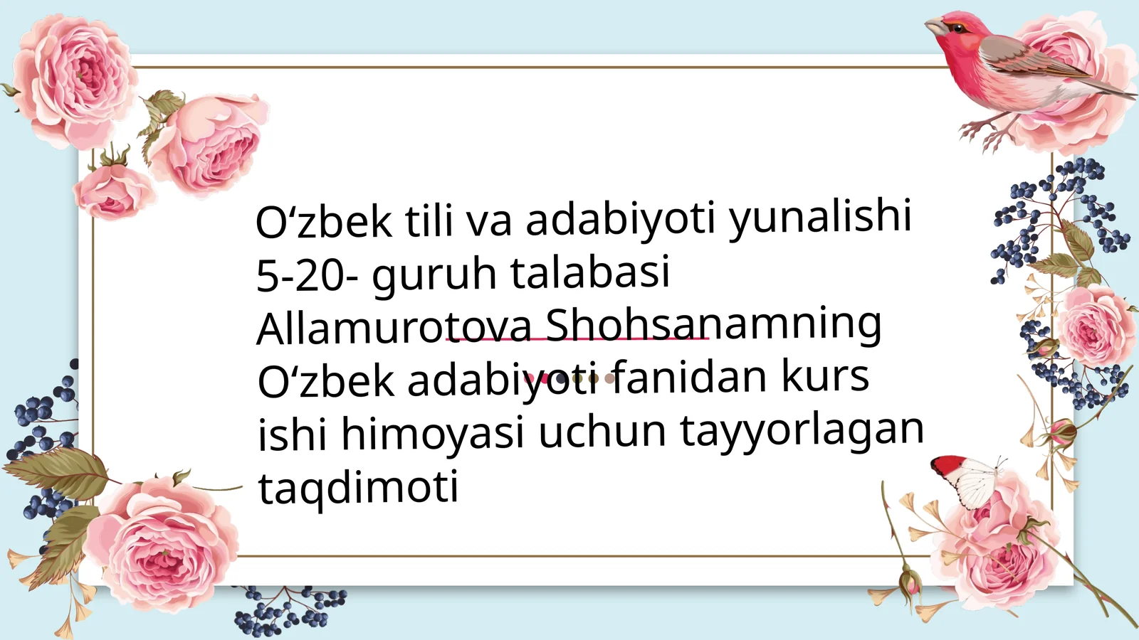 Tushda kechgan umrlar