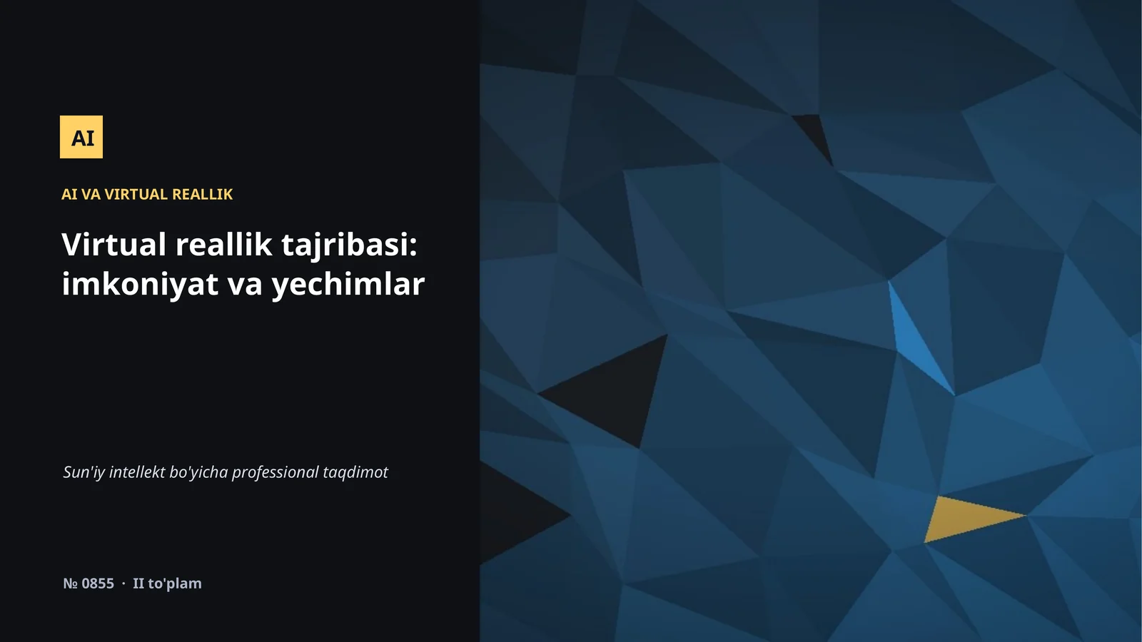 AI VA VIRTUAL REALLIK