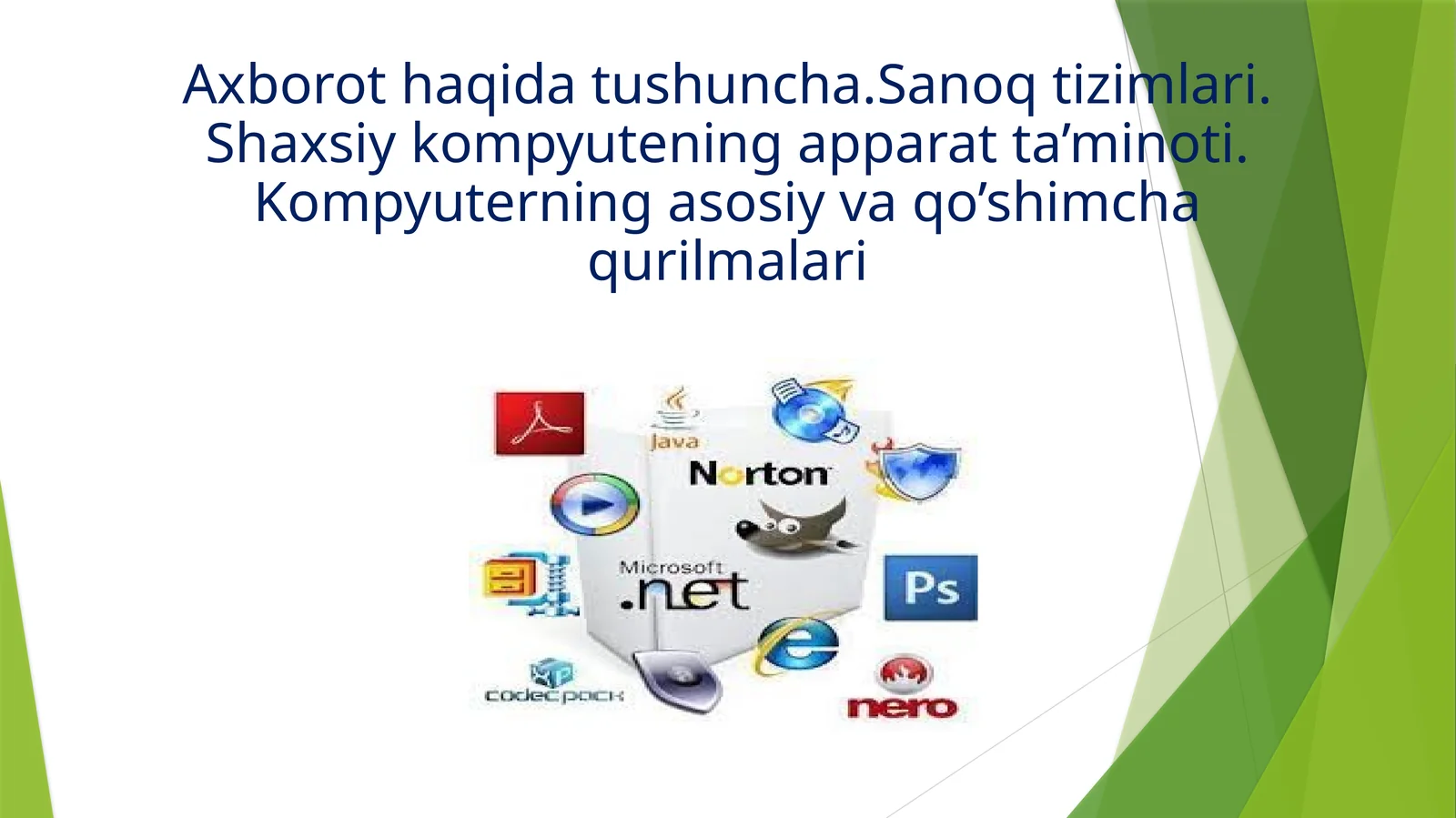 Informatika fanining shakllanish tarixi