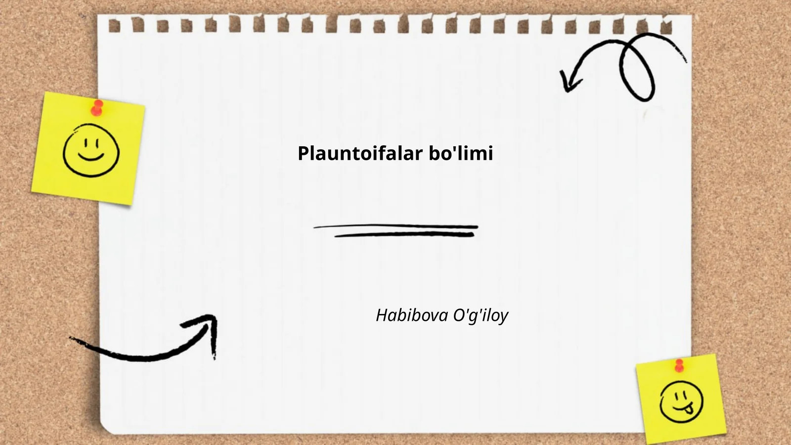 Plauntoifalar bo'limi