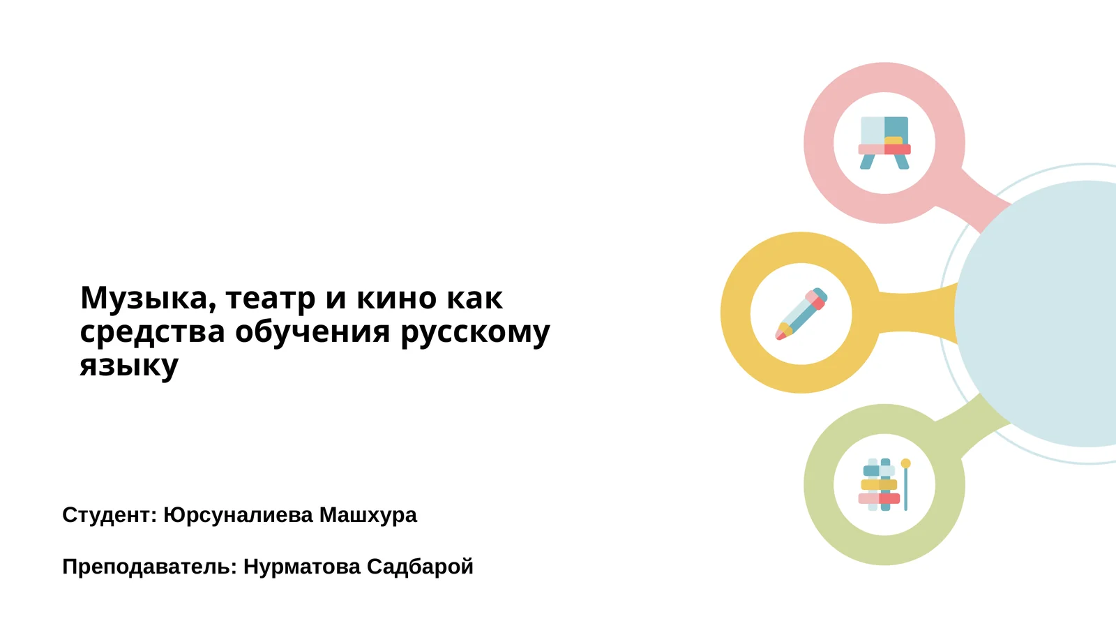 Влияние музыки на изучение русского языка