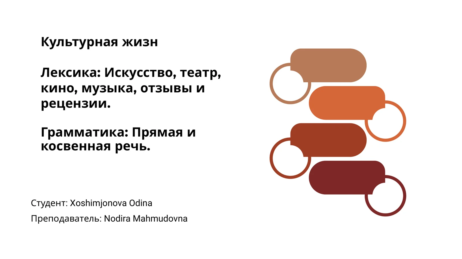 Культурная жизнь