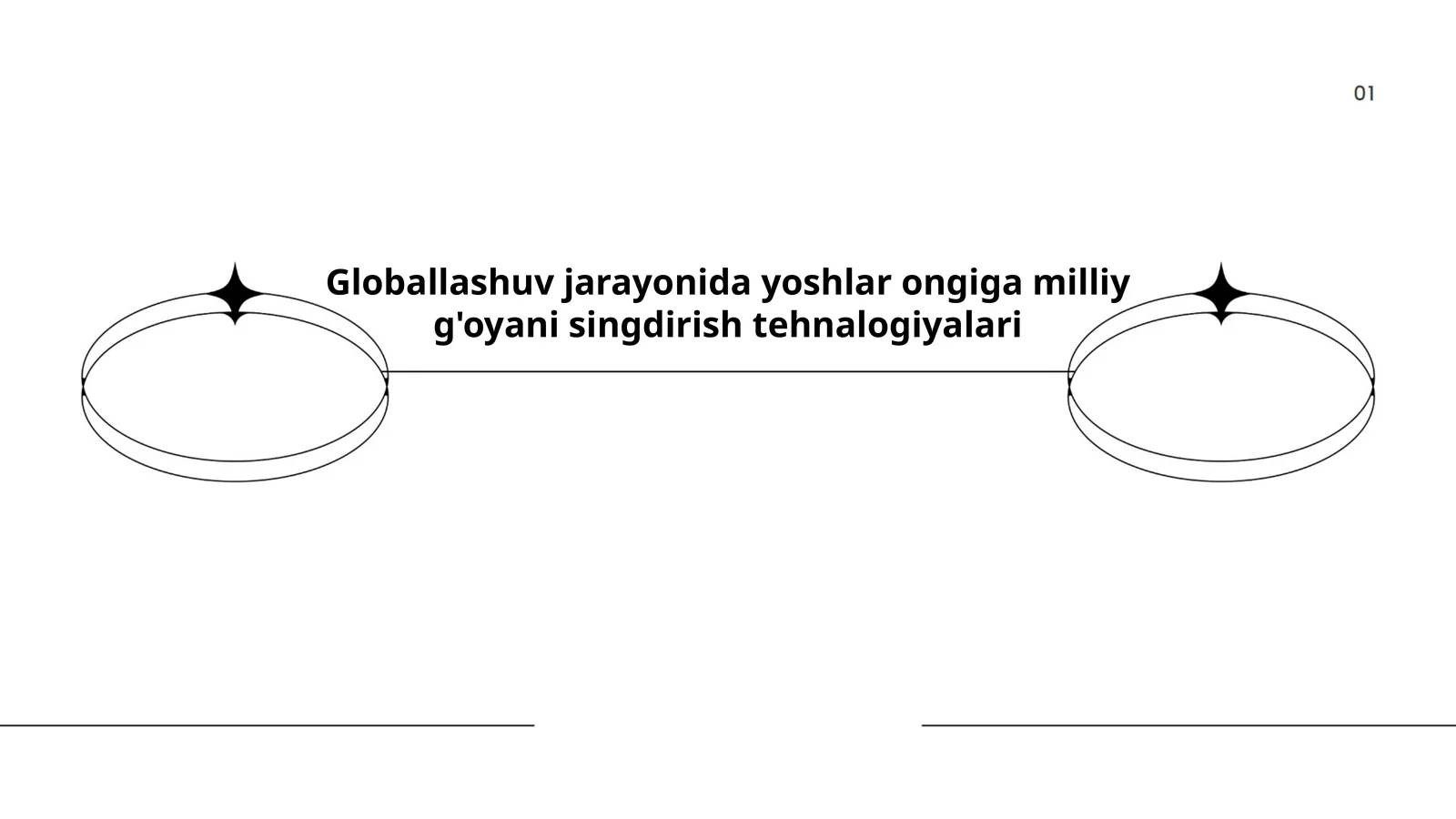 Globallashuv jarayonida yoshlar ongiga milliy g'oyani singdirish tehnalogiyalari