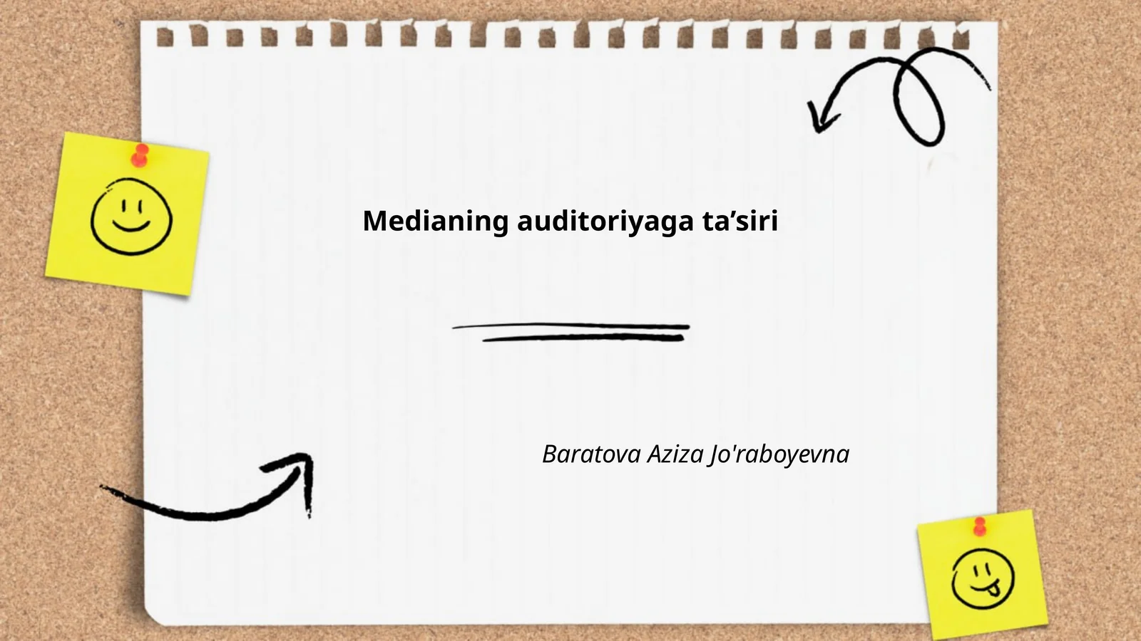 Medianing auditoriyaga ta’siri
