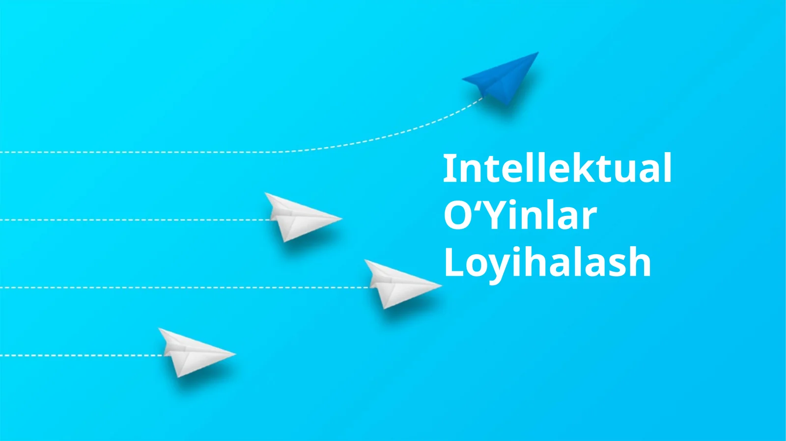 Intellektual OʻYinlar Loyihalash