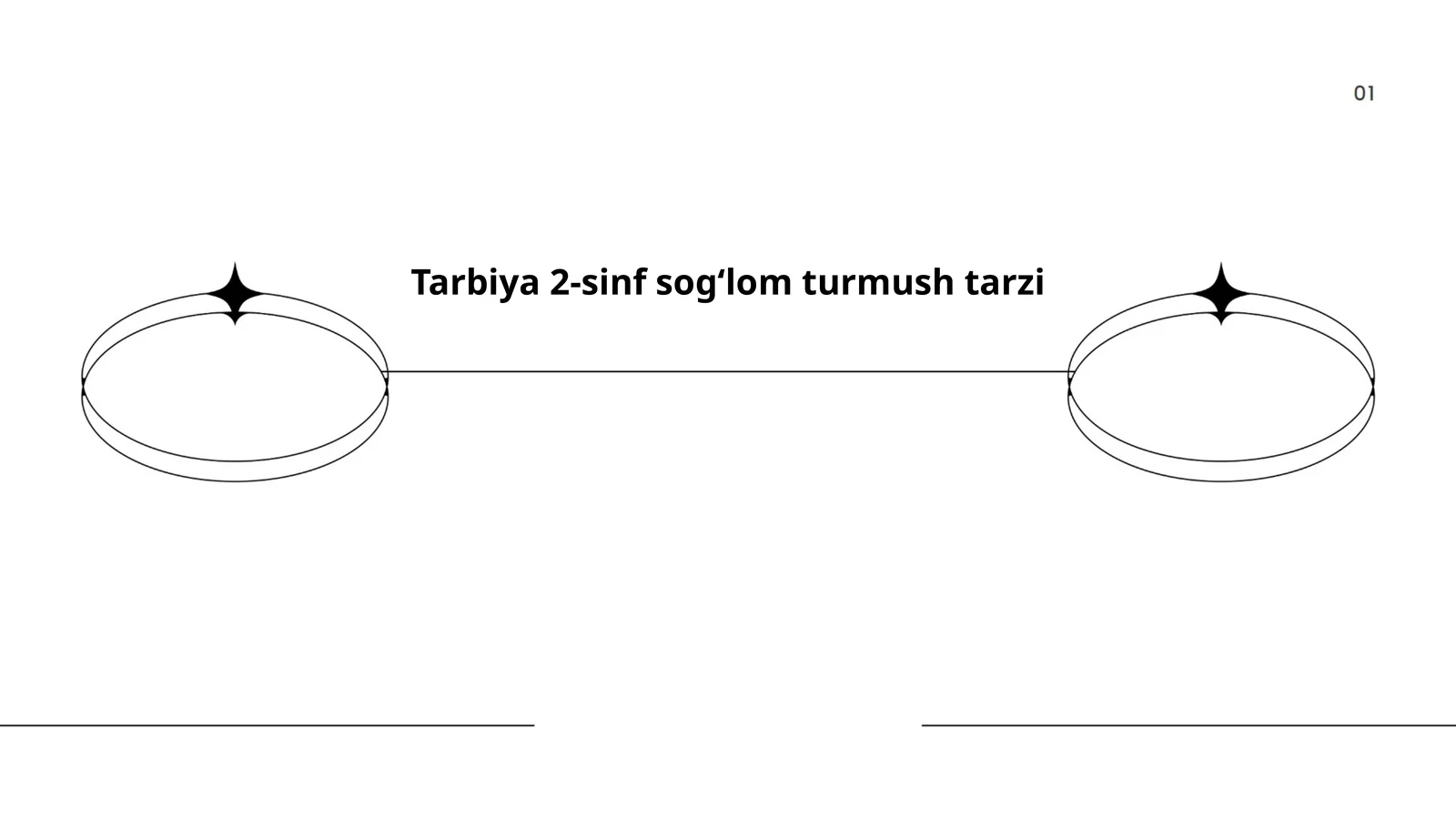 Tarbiya 2-sinf sogʻlom turmush tarzi
