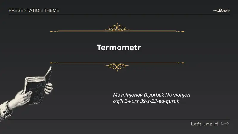 Termometr