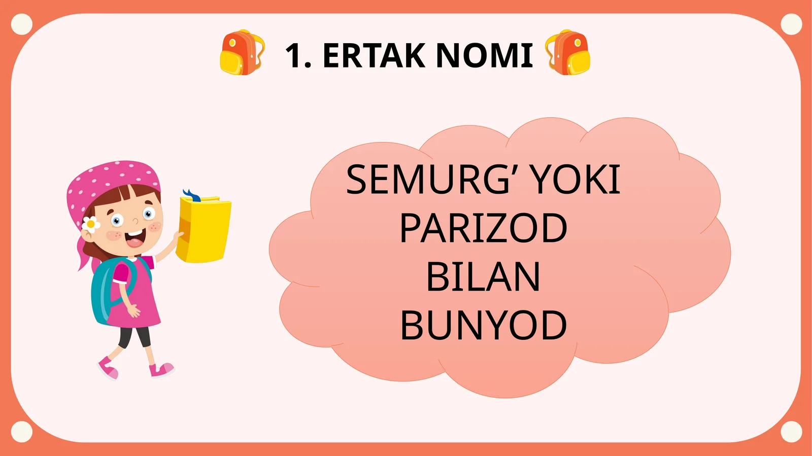 SEMURG’ YOKI PARIZOD BILAN BUNYOD ertagi tahlili