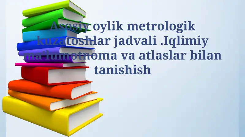 Meteorologik Kuzatuvlar: Asosiy Maqsadi va Vazifalari