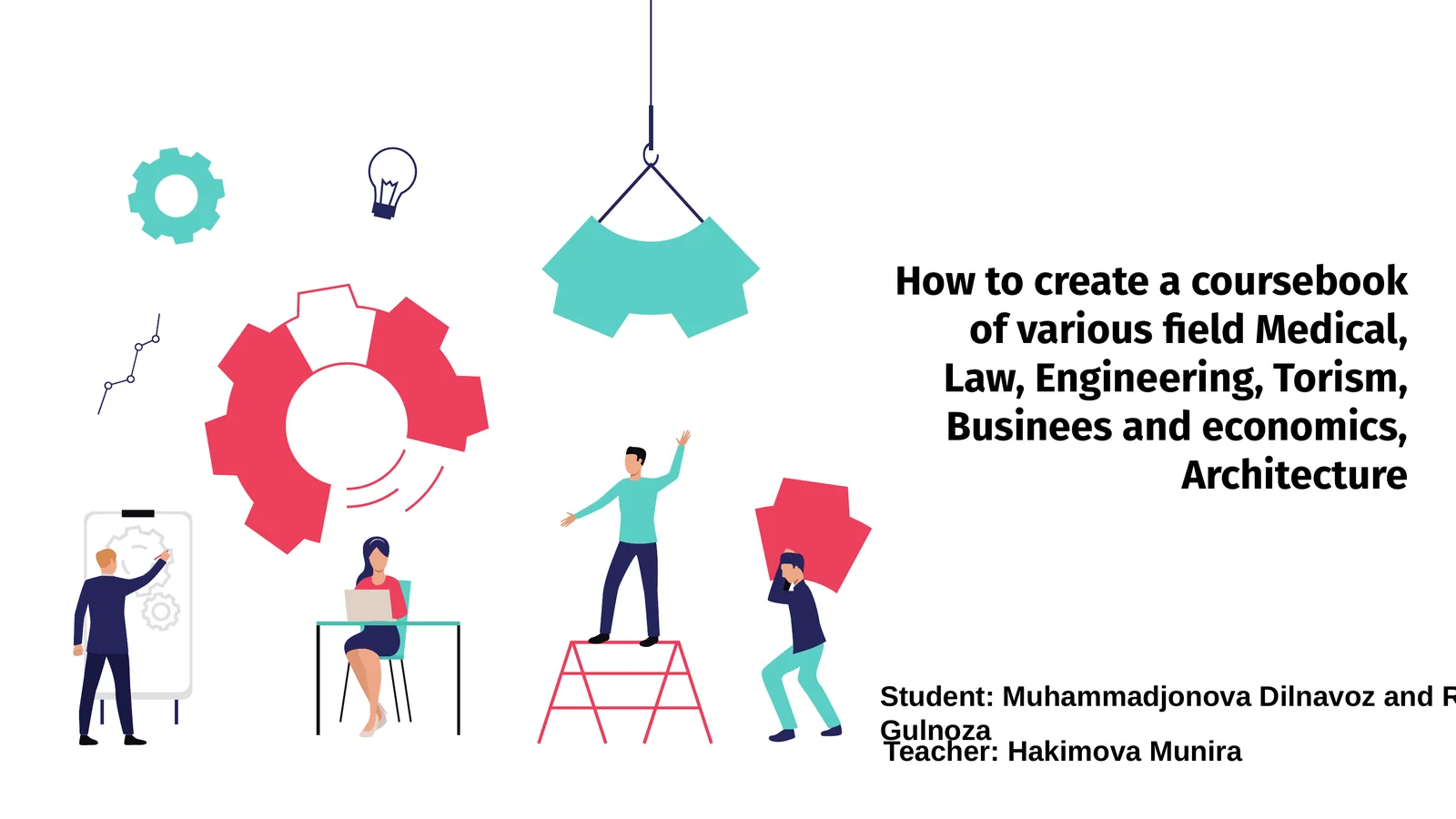 Mavzu: How to create a coursebook of various field