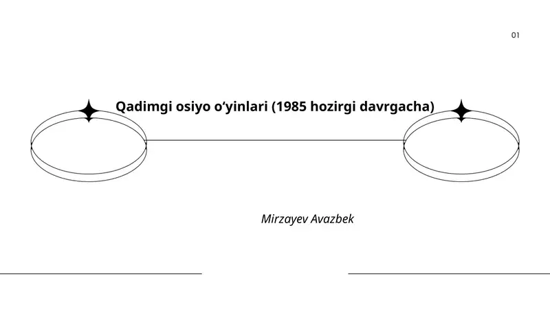 Qadimgi osiyo oʻyinlari (1985 hozirgi davrgacha)