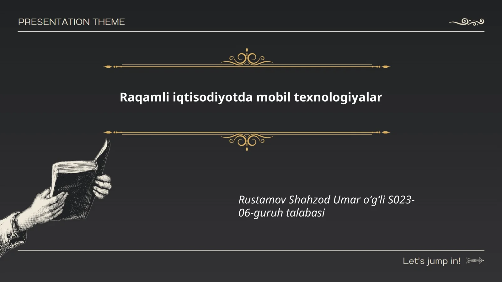 Raqamli iqtisodiyotda mobil texnologiyalar