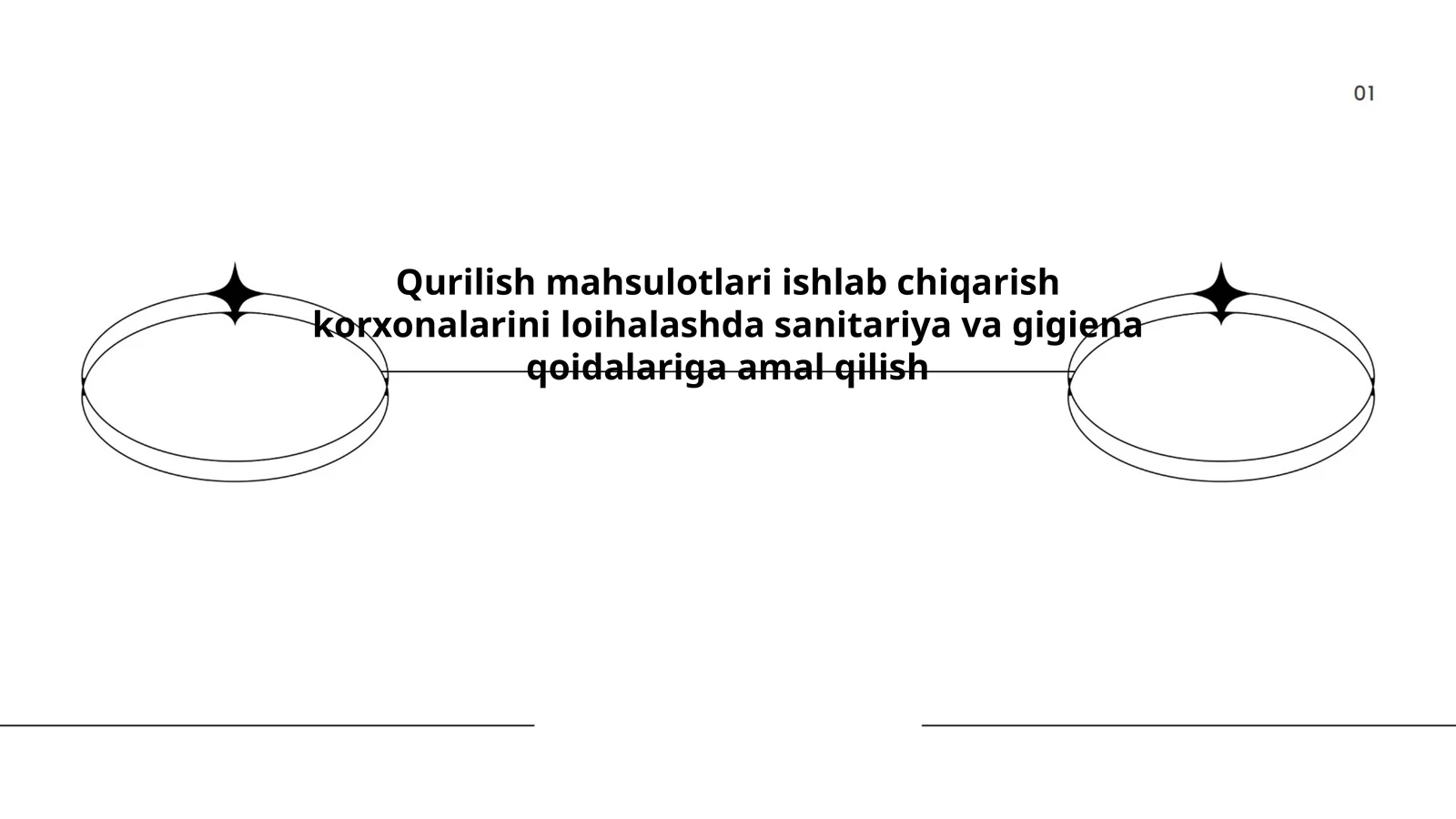 Qurilish mahsulotlari ishlab chiqarish korxonalarini loihalashda sanitariya va gigiena qoidalariga amal qilish