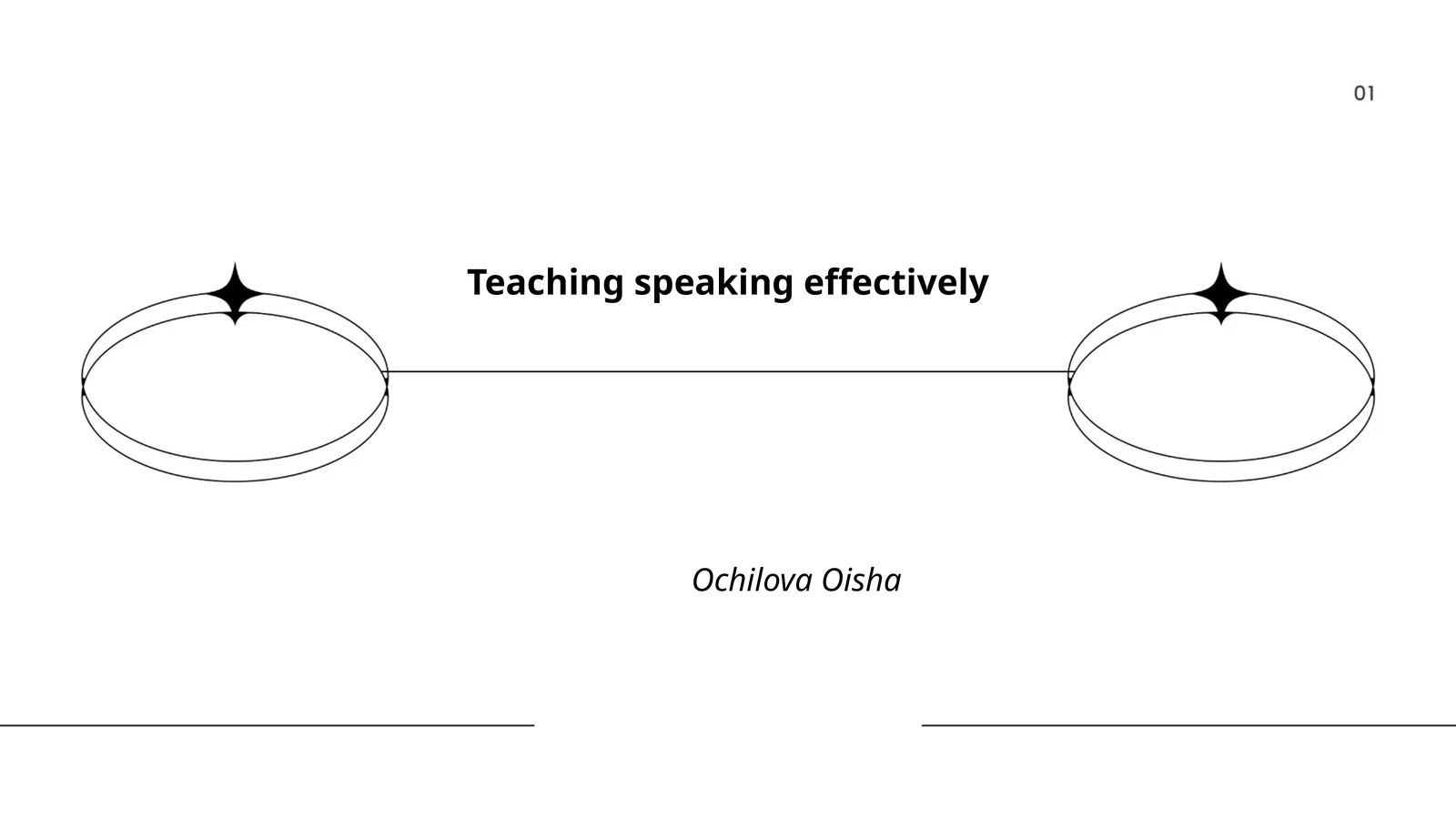 Teaching speaking effectively