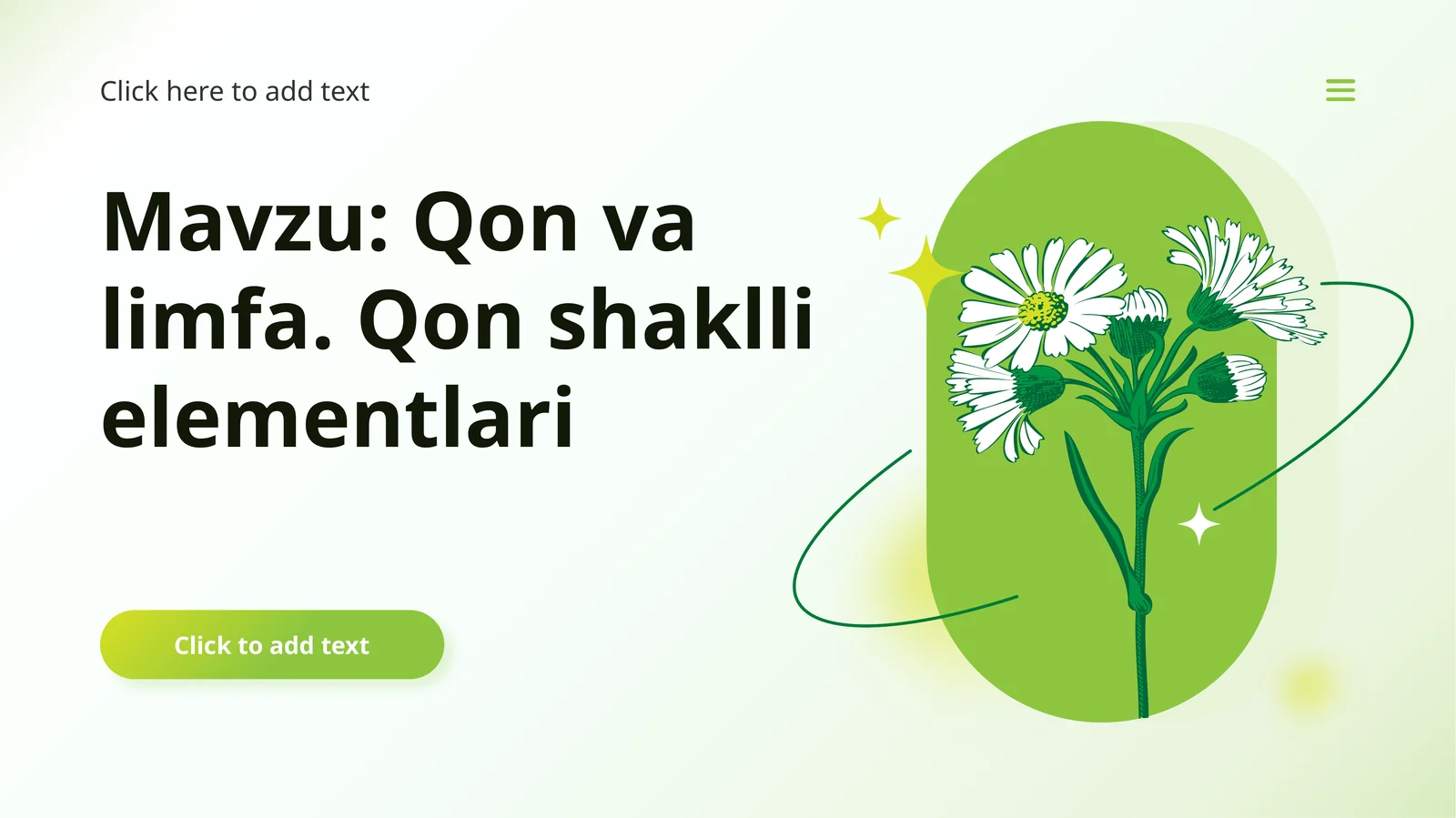 Qon shakilli elementlari.