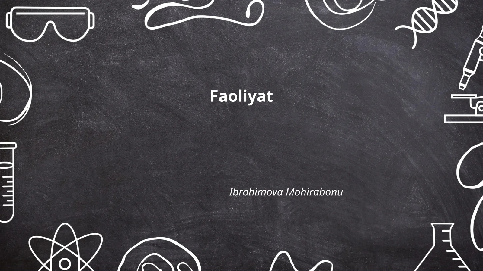 Faoliyat