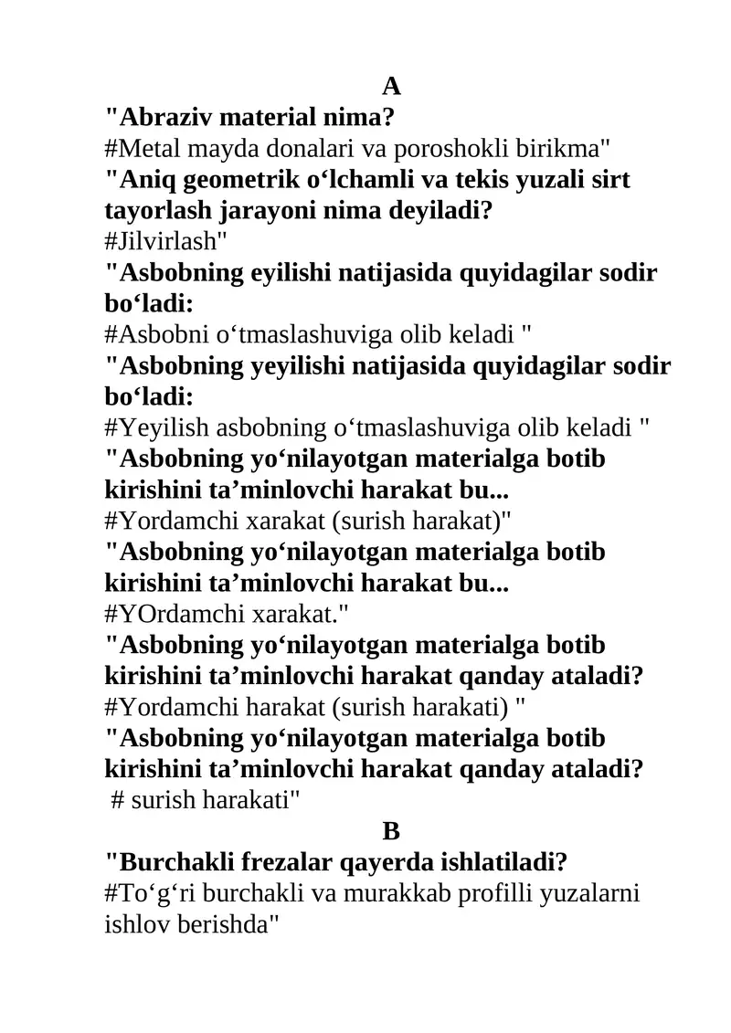 Abraziv material nima?