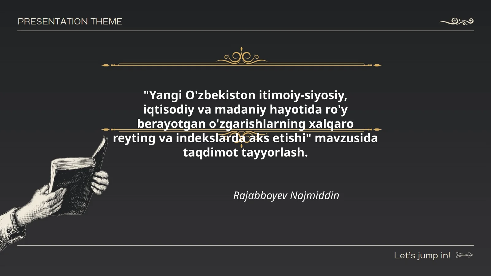 Yangi O'zbekiston itimoiy-siyosiy, iqtisodiy va madaniy hayotida ro'y berayotgan o'zgarishlarning xalqaro reyting va indekslarda aks etishi