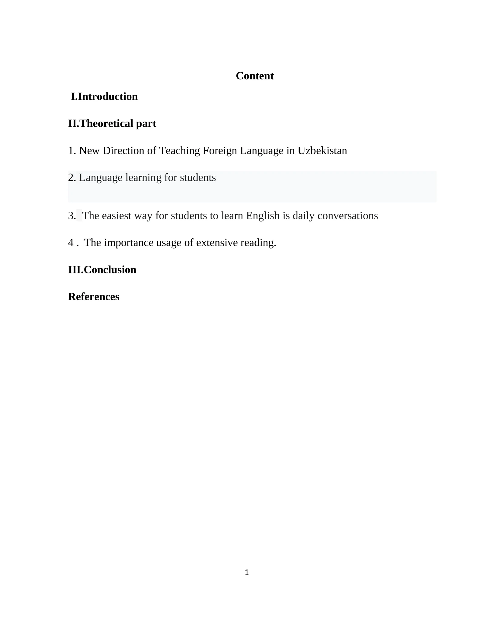 The role and influence of English in Uzbekistan