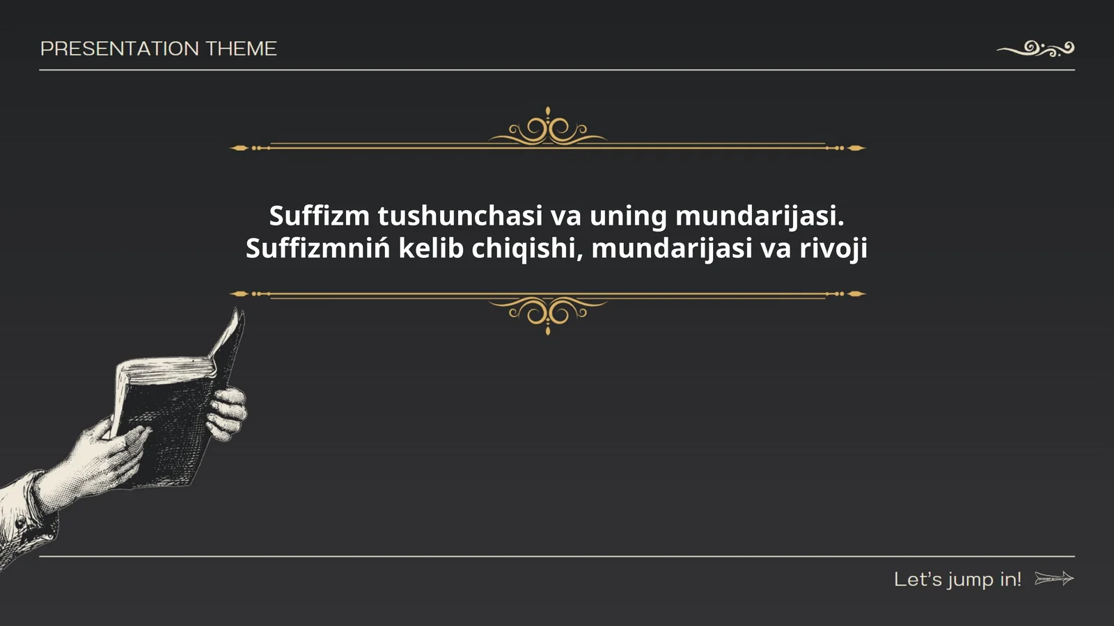 Suffizm tushunchasi va uning mundarijasi. Suffizmniń kelib chiqishi, mundarijasi va rivoji