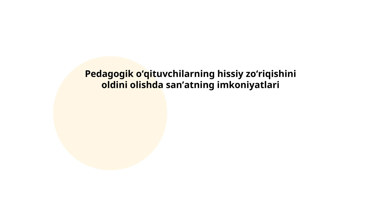 Shahrisabz Davlat Pedagogika Institutining BT 3-19- sirtqi guruh talabasi Haydarova Madinabonu