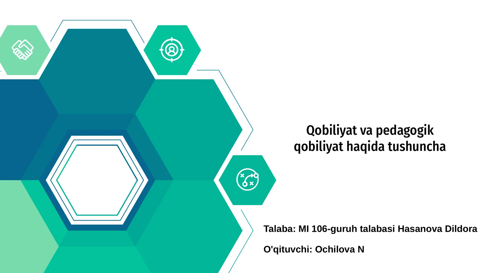 Qobiliyat va pedagogik qobiliyat haqida tushuncha