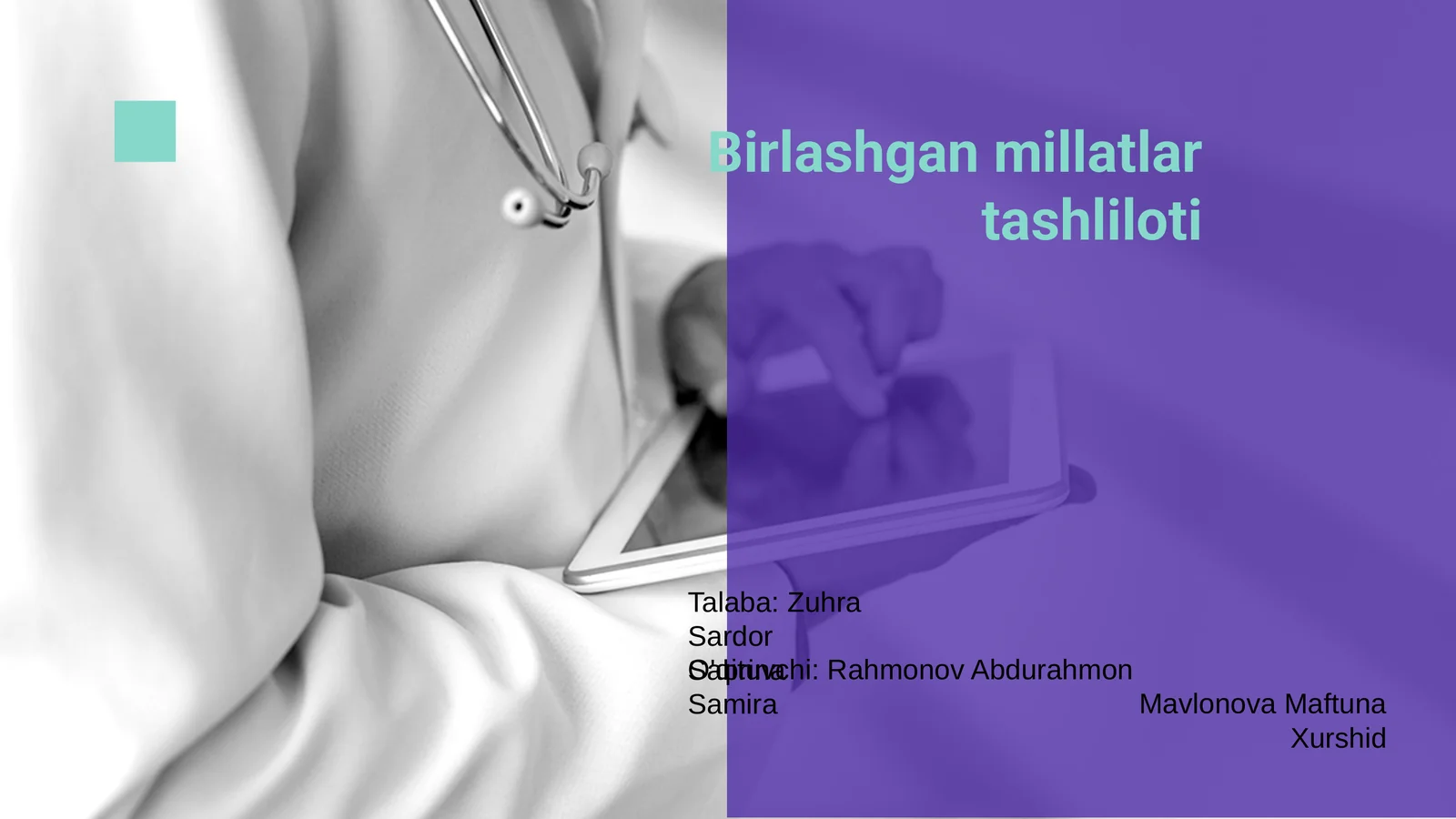 Birlashgan millatlar tashliloti