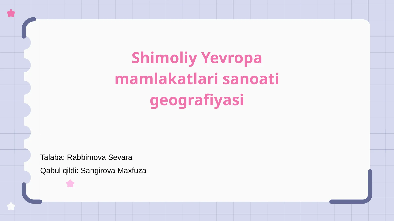 Shimoliy Yevropa mamlakatlari sanoati geografiyasi