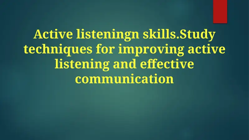 Enhancing Focus and Concentration