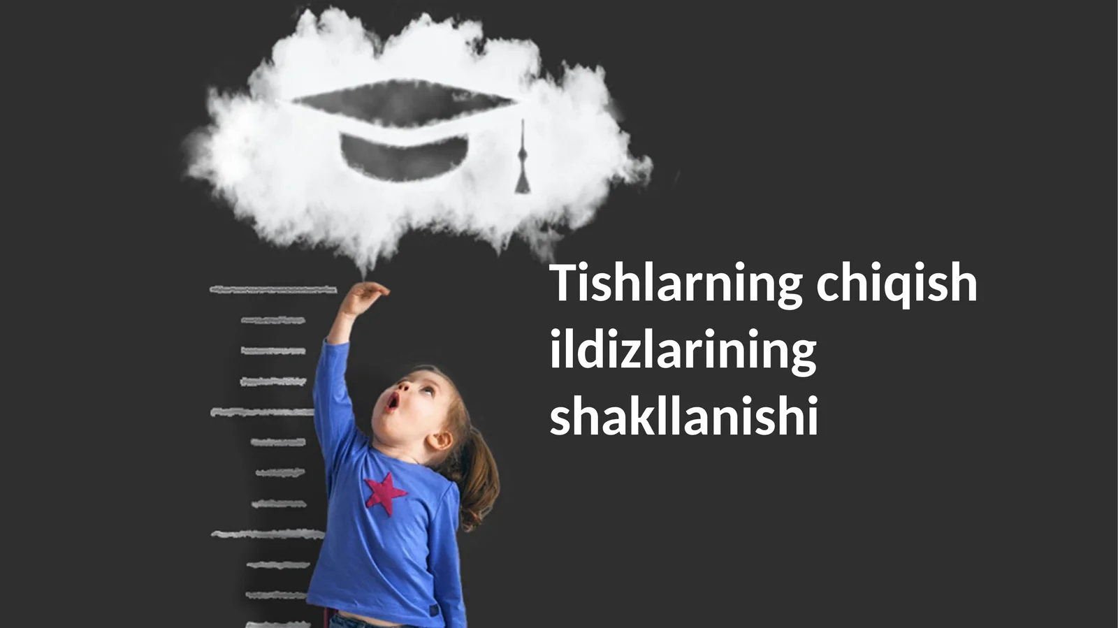 Tishlarning chiqish ildizlarining shakllanishi