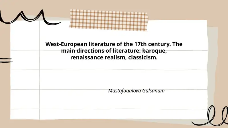 Spanish Baroque Theatre