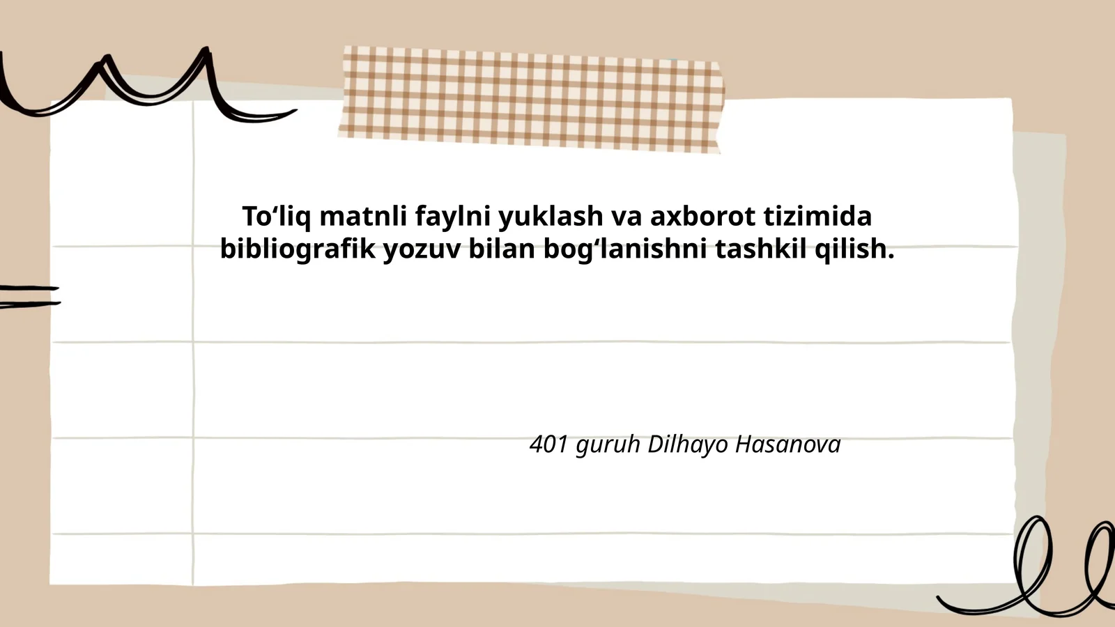 Toʻliq matnli fayllarni yuklash texnologiyalari