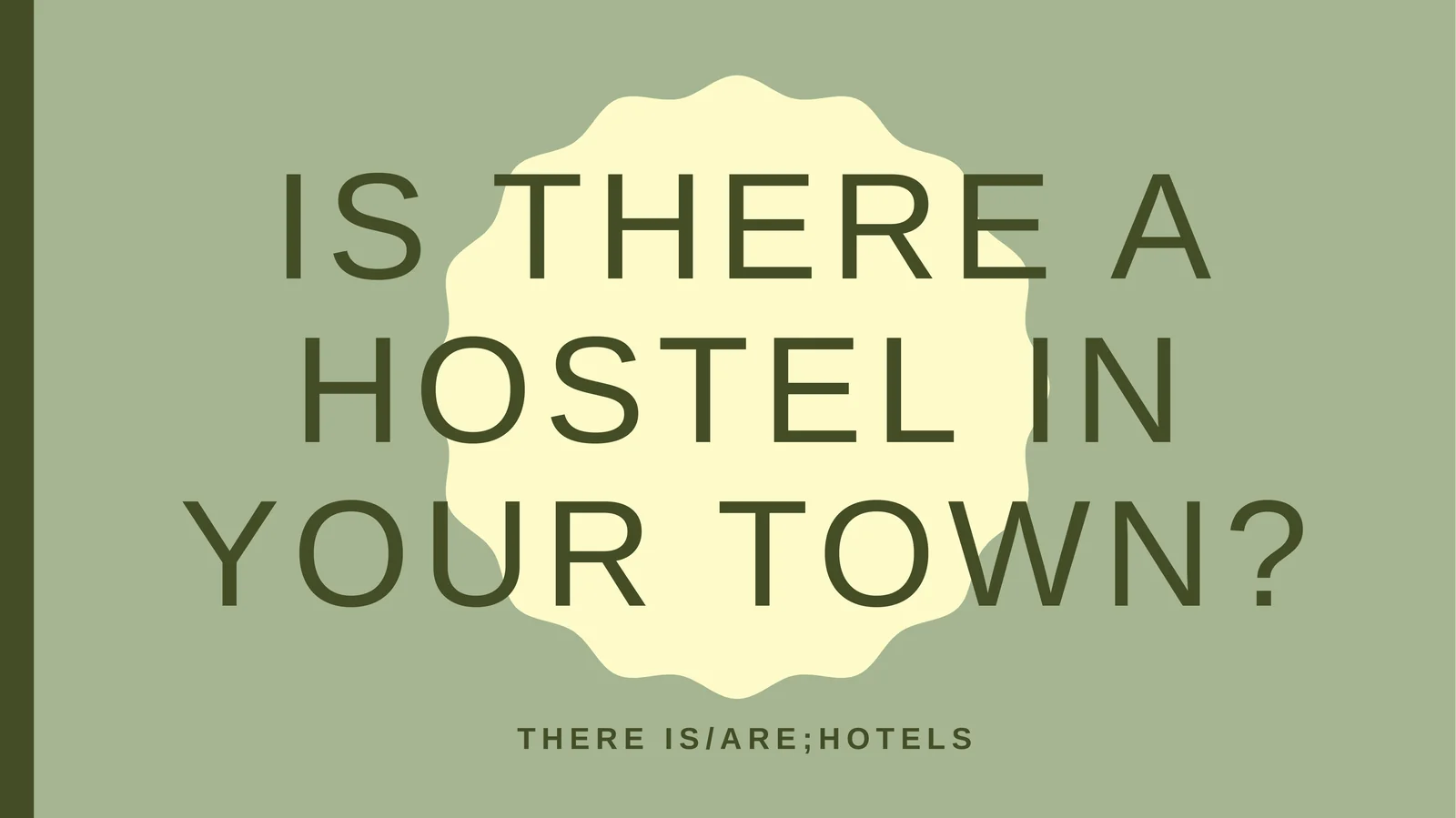 DESCRIBE YOUR NEIGHBOURHOOD, PLEASE