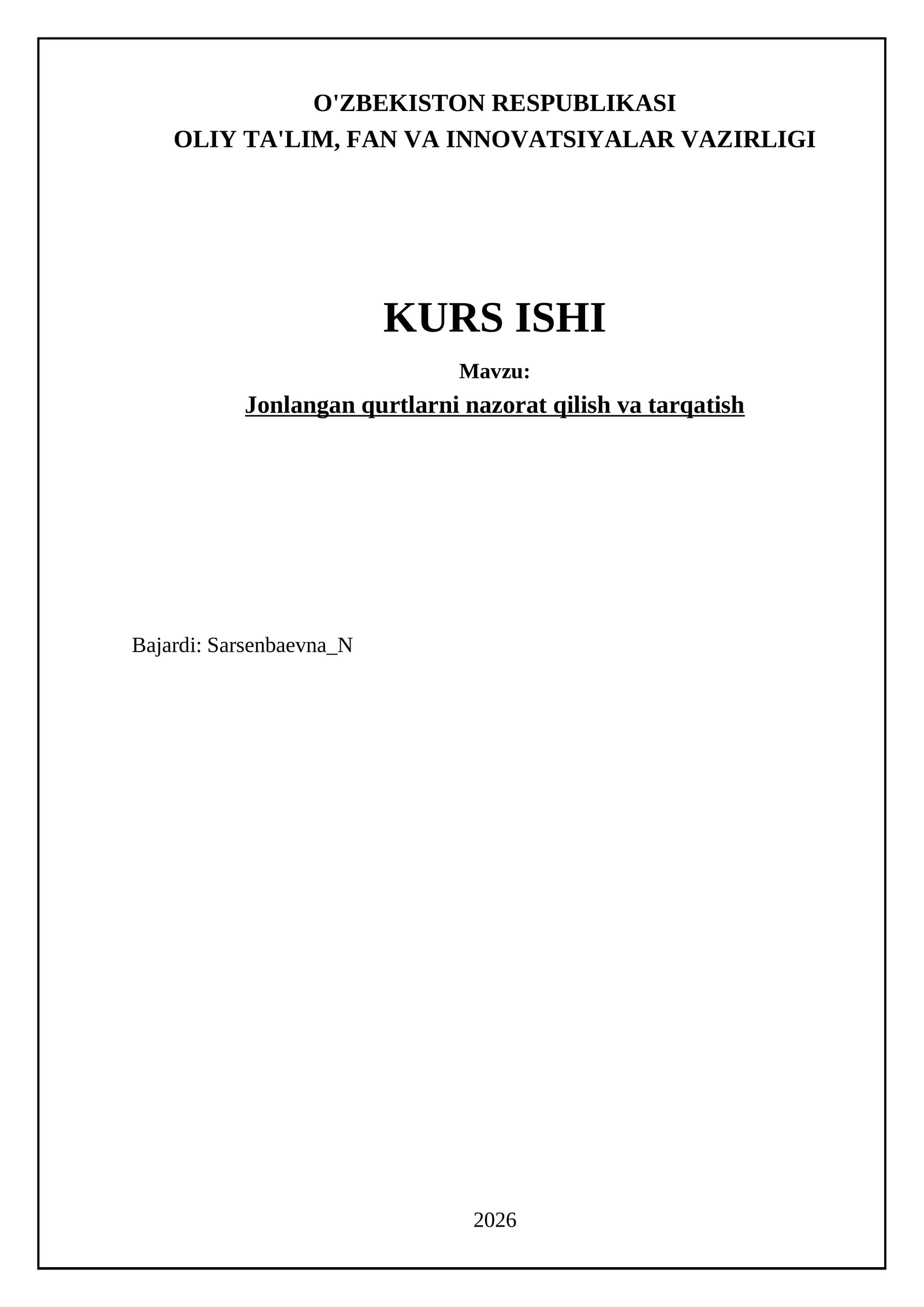 Jonlangan qurtlarni nazorat qilish va tarqatish