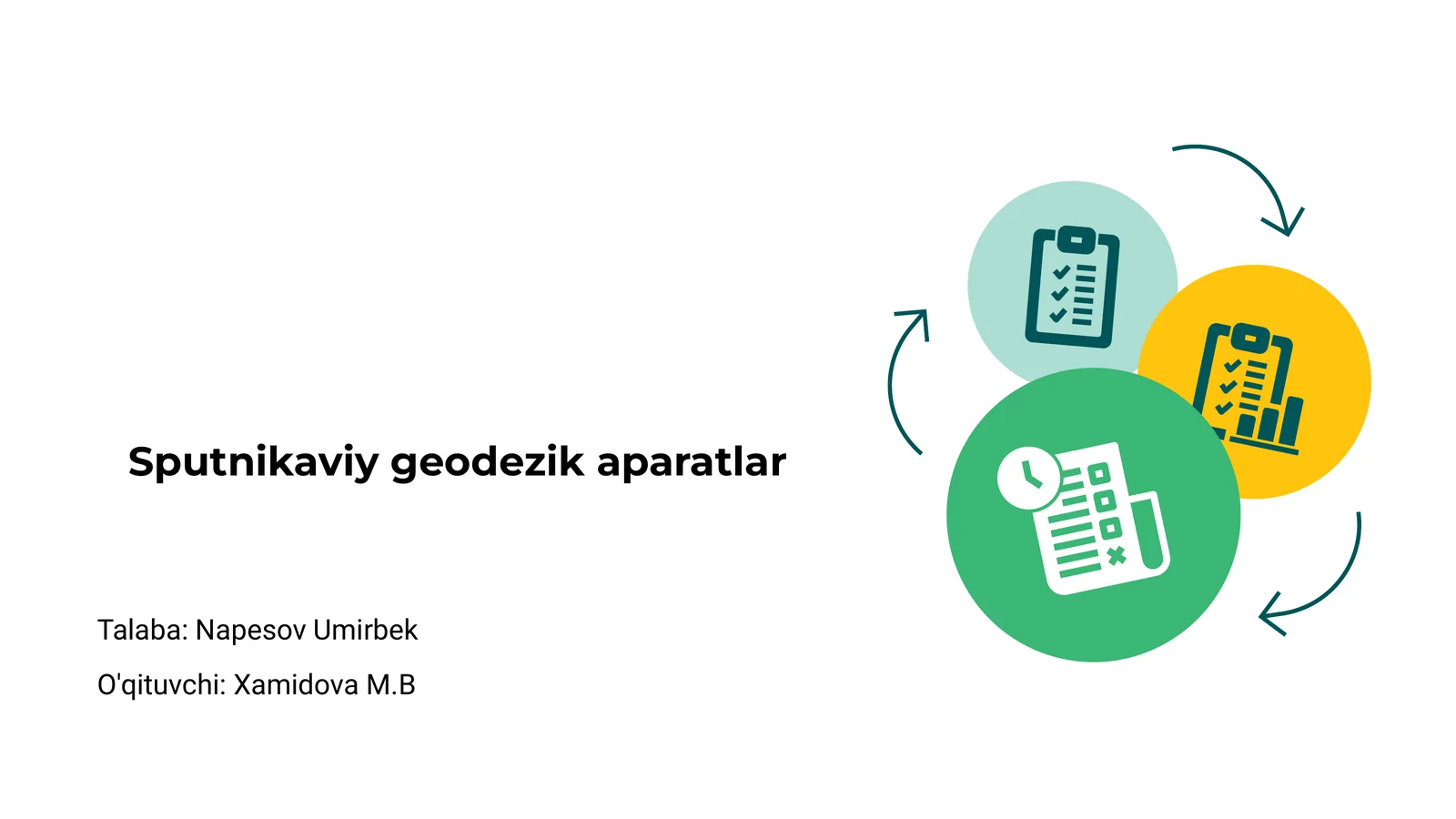 Sputnikaviy geodezik aparatlar
